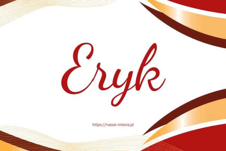 Ilustracja do artykułu "Eryk - poznaj znaczenie i pochodzenie imienia Eryk oraz sławne osoby, które je noszą" opublikowanego na portalu https://nasze-imiona.pl