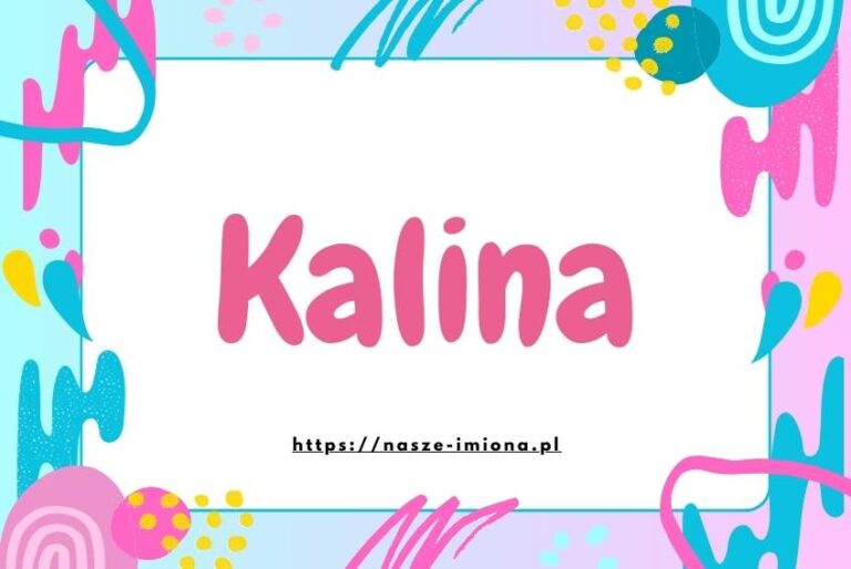 Ilustracja do artykułu "Kalina - poznaj znaczenie i pochodzenie imienia Kalina oraz sławne osoby, które je noszą" opublikowanego na portalu https://nasze-imiona.pl