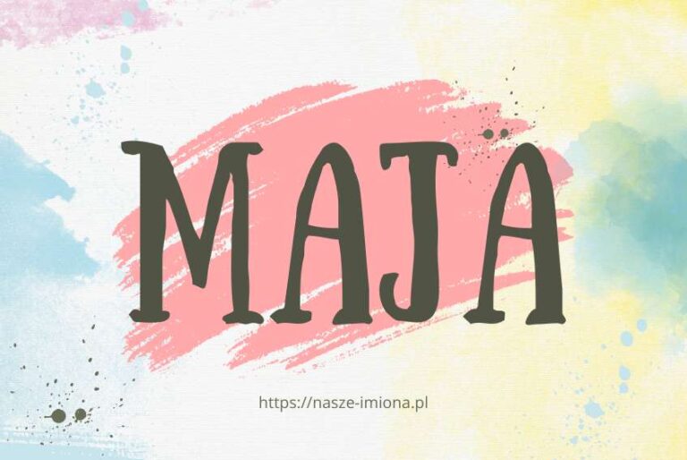 Ilustracja do artykułu "Maja - poznaj znaczenie i pochodzenie imienia Maja oraz sławne osoby, które je noszą", opublikowanego na portalu https://nasze-imiona.pl