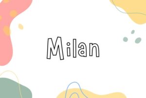 Ilustracja do artykułu "Milan - poznaj znaczenie i pochodzenie imienia Milan oraz sławne osoby, które je noszą" opublikowanego na portalu https://nasze-imiona.pl
