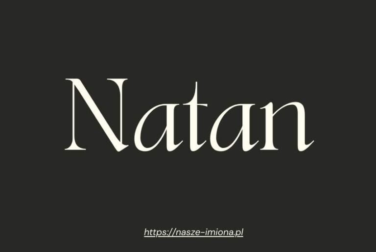 Ilustracja do artykułu "Natan - poznaj znaczenie i pochodzenie imienia Natan oraz sławne osoby, które je noszą" opublikowanego na portalu https://nasze-imiona.pl