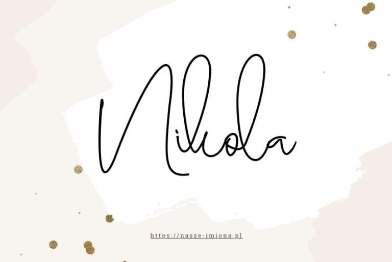 Ilustracja do artykułu "Nikola - poznaj znaczenie i pochodzenie imienia Nikola oraz sławne osoby, które je noszą" opublikowanego na portalu https://nasze-imiona.pl