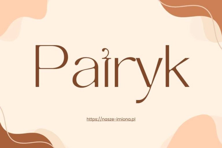 Ilustracja do artykułu "Patryk - poznaj znaczenie i pochodzenie imienia Patryk oraz sławne osoby, które je noszą" opublikowanego na portalu https://nasze-imiona.pl