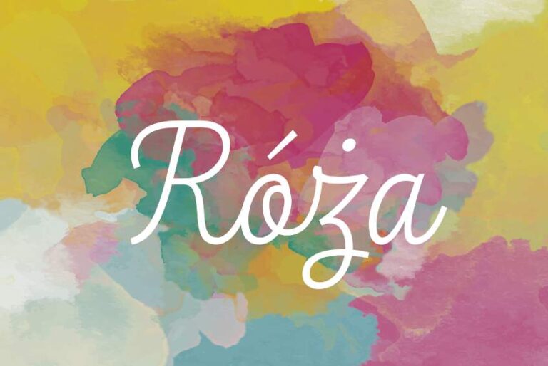 Ilustracja do artykułu "Róża - poznaj znaczenie i pochodzenie imienia Róża oraz sławne osoby, które je noszą" opublikowanego na portalu https://nasze-imiona.pl