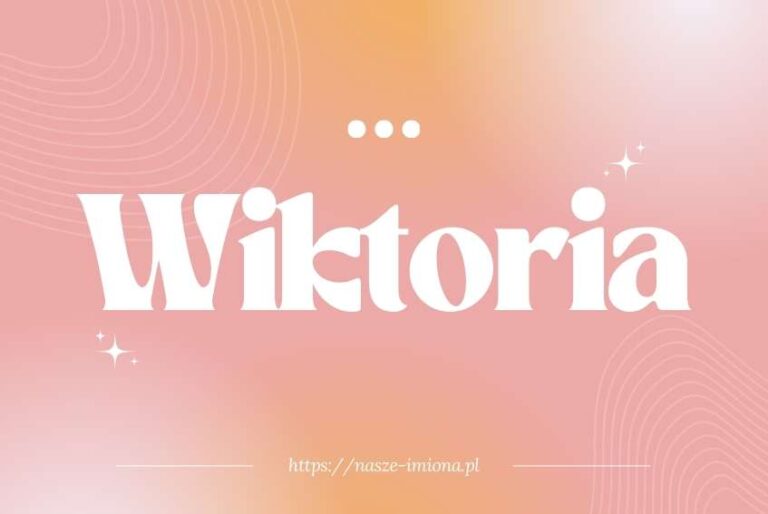 Ilustracja do artykułu "Wiktoria - poznaj znaczenie i pochodzenie imienia Wiktoria oraz sławne osoby, które je noszą" opublikowanego na portalu https://nasze-imiona.pl