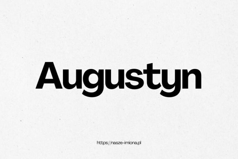Ilustracja do artykułu "Augustyn - poznaj znaczenie i pochodzenie imienia Augustyn oraz sławne osoby, które je noszą", opublikowana na portalu https://nasze-imiona.pl 