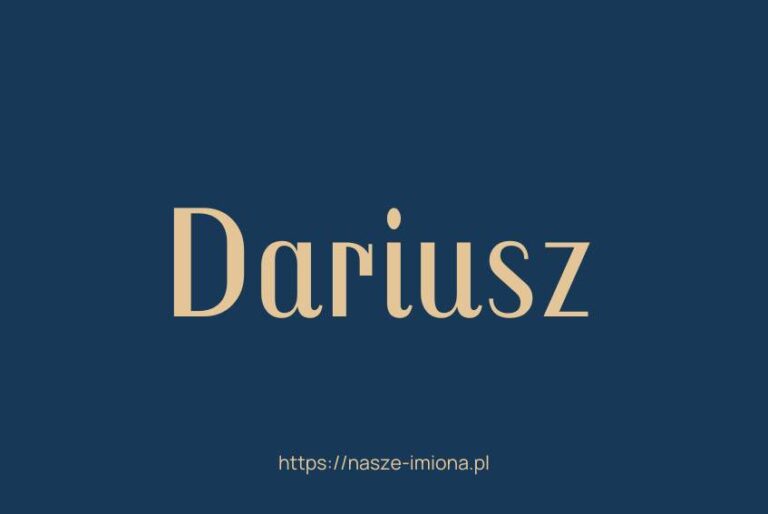 Ilustracja do artykułu:"Dariusz - poznaj znaczenie i pochodzenie imienia Dariusz oraz sławne osoby, które je noszą", opublikowanego na portalu https://nasze-imiona.pl 