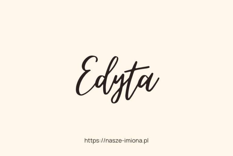 Ilustracja do artykułuEdyta - poznaj znaczenie i pochodzenie imienia Edyta oraz sławne osoby, które je noszą, opublikowana na portalu https://nasze-imiona.pl 
