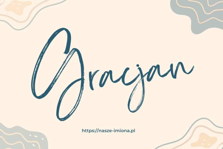 Ilustracja artykułu:"Gracjan - poznaj znaczenie i pochodzenie imienia Gracjan oraz sławne osoby, które je noszą", opublikowanego na portalu https://nasze-imiona.pl