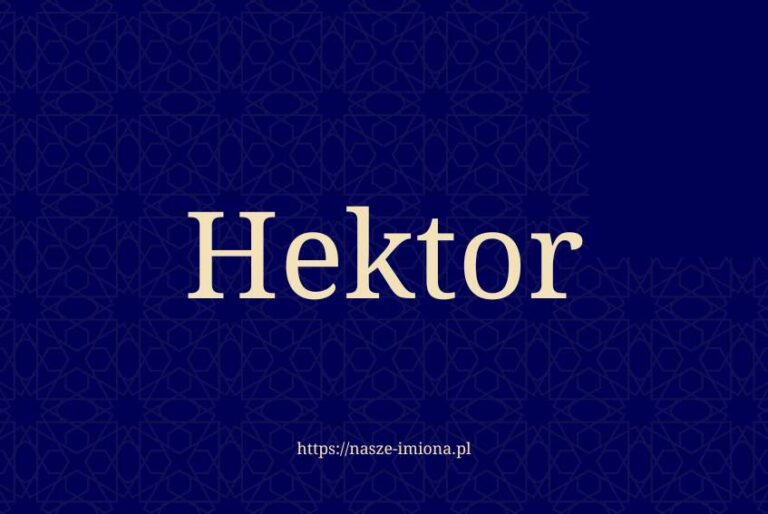 Ilustracja do artykułu "Hektor - poznaj znaczenie i pochodzenie imienia Hektor oraz sławne osoby, które je noszą", opublikowana na portalu https://nasze-imiona.pl 