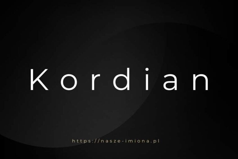 Ilustracja artykułu:"Kordian - poznaj znaczenie i pochodzenie imienia Kordian oraz sławne osoby, które je noszą", opublikowany na portalu https://nasze-imiona.pl