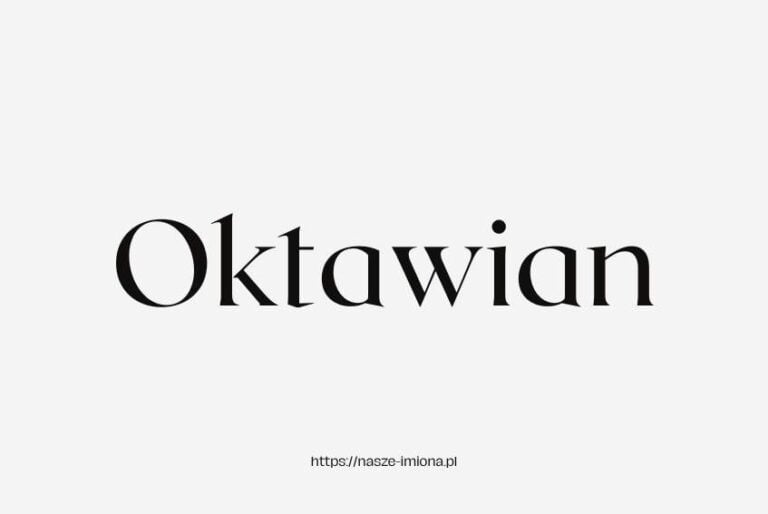Ilustracja do artykułu:"Oktawian - poznaj znaczenie i pochodzenie imienia Oktawian oraz sławne osoby, które je noszą", opublikowanego na portalu https://nasze-imiona.pl 