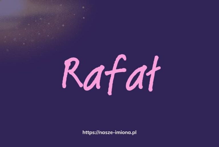 Ilustracja artykułu :"Rafał - poznaj znaczenie i pochodzenie imienia Rafał oraz sławne osoby, które je noszą" opublikowanego na portalu https://nasze-imiona.pl