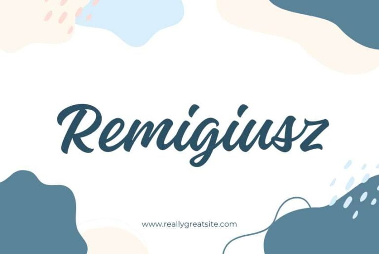 Ilustracja do artykułu "Znaczenie, pochodzenie, osobowość i znane osoby o imieniu Remigiusz" opublikowanego na portalu https://nasze-imiona.pl