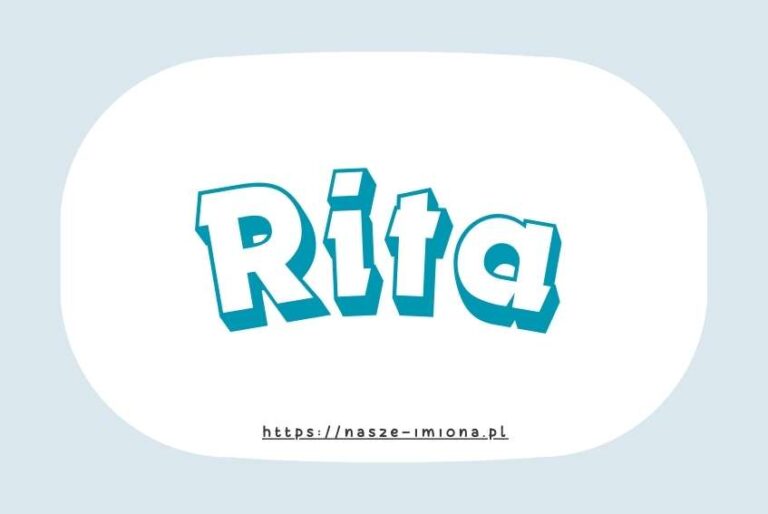 Ilustracja do artykułu "Znaczenie, pochodzenie, osobowość i znane osoby o imieniu Rita" opublikowanego na portalu https://nasze-imiona.pl 