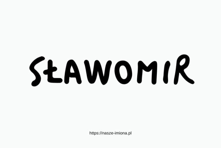 Ilustracja do artykułu "Sławomir - poznaj znaczenie i pochodzenie imienia Sławomir oraz sławne osoby, które je noszą", opublikowanego na portalu https://nasze-imiona.pl 